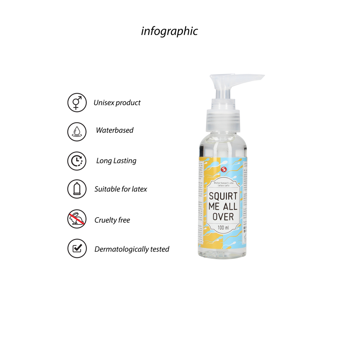 Gleitgel Spritz mich überall wasserbasiert 100 ml
