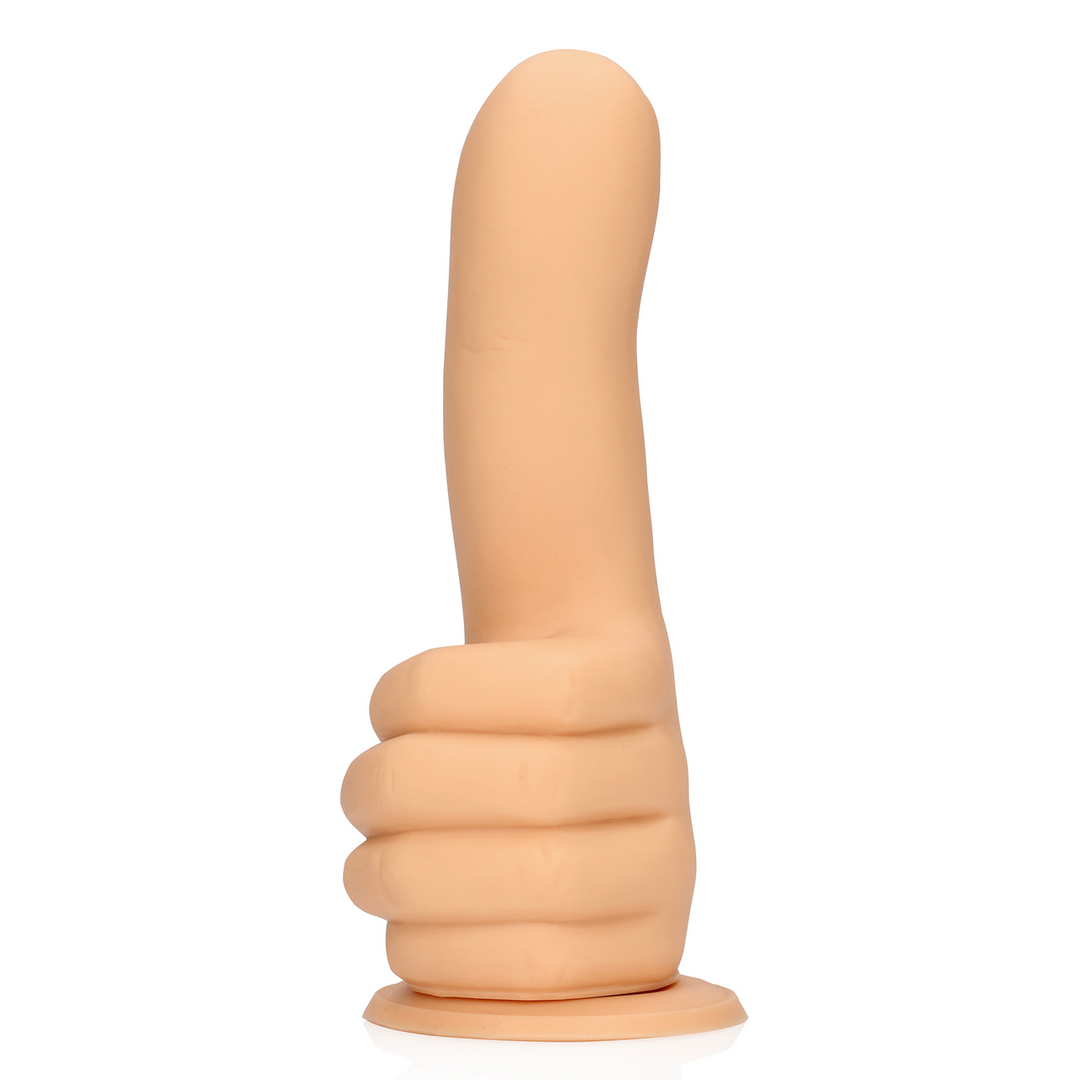 Dildo Daumen hoch Hautfarbe 9,2 x Ø 2,9 cm