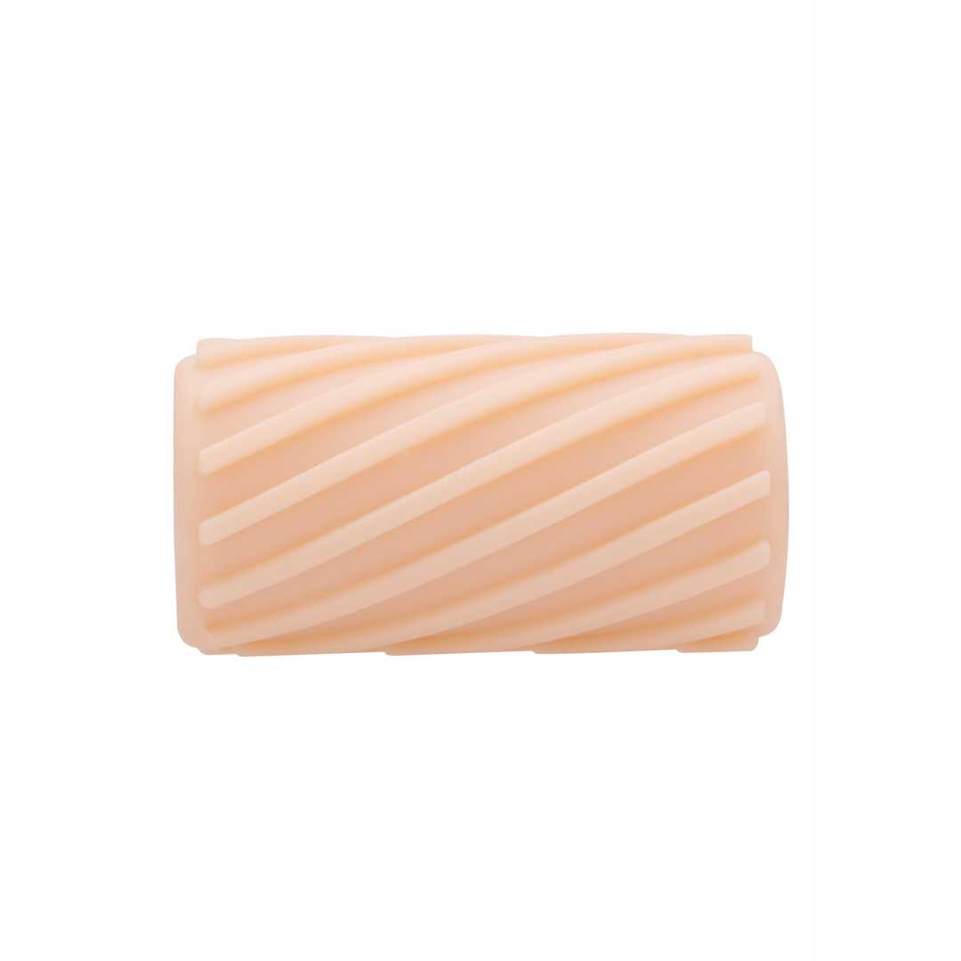 Masturbator selbstschmierend Taschenformat Hautfarbe 7,5 x Ø 3 cm