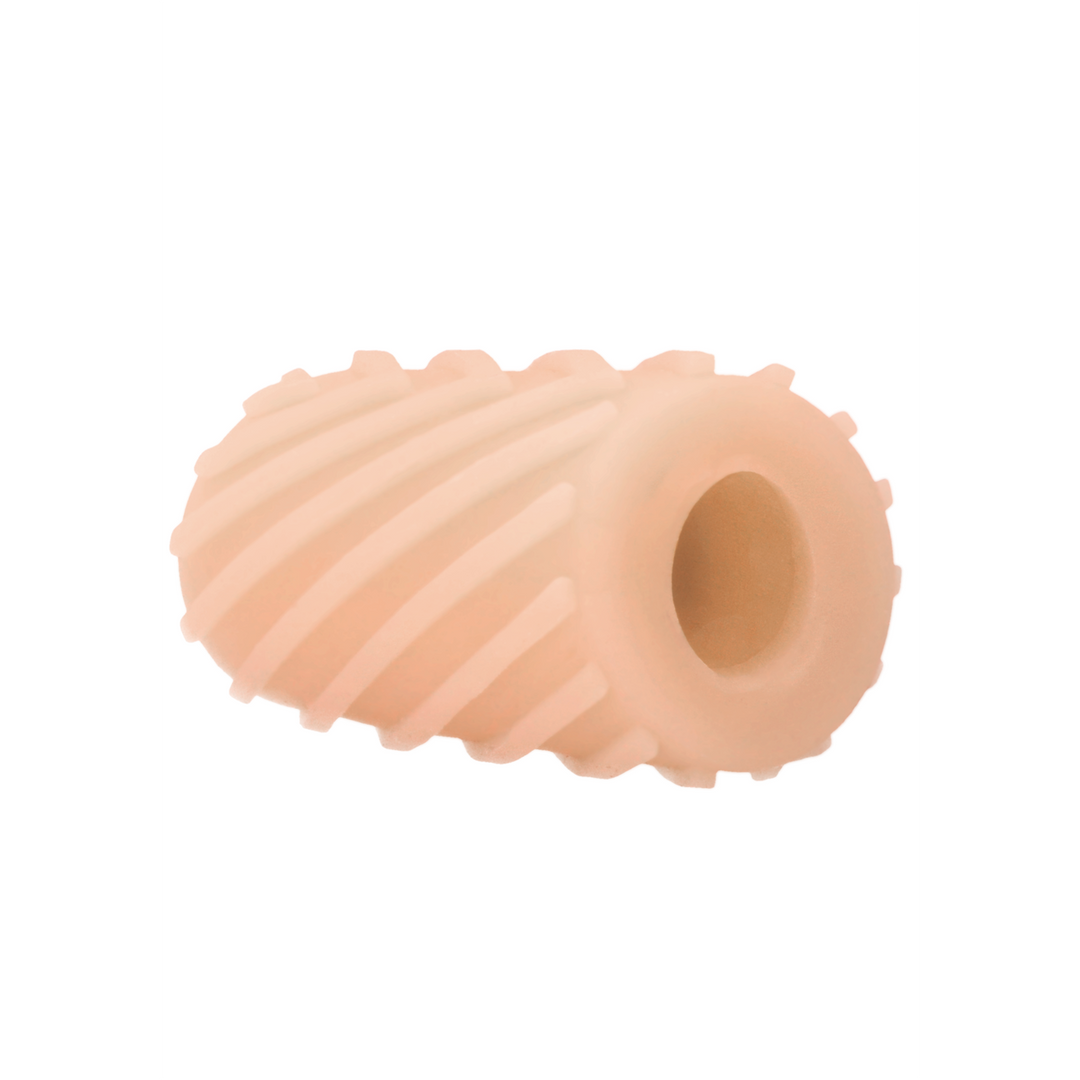 Masturbator selbstschmierend Taschenformat Hautfarbe 7,5 x Ø 3 cm