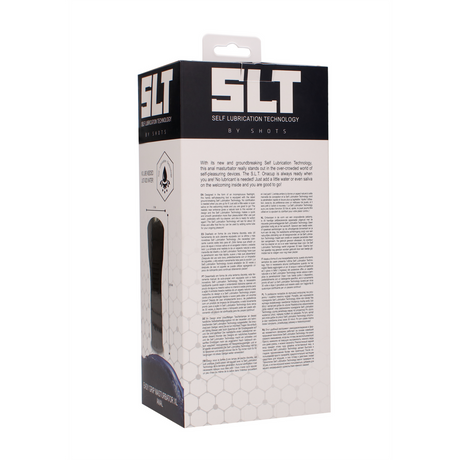 Masturbator selbstschmierend mit Griff XL Anal Hautfarbe 24 x Ø 10 cm