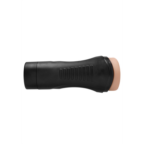 Masturbator selbstschmierend mit Griff XL Anal Hautfarbe 24 x Ø 10 cm