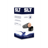 Masturbator selbstschmierend mit Griff XL Oral Hautfarbe 24 x Ø 10 cm