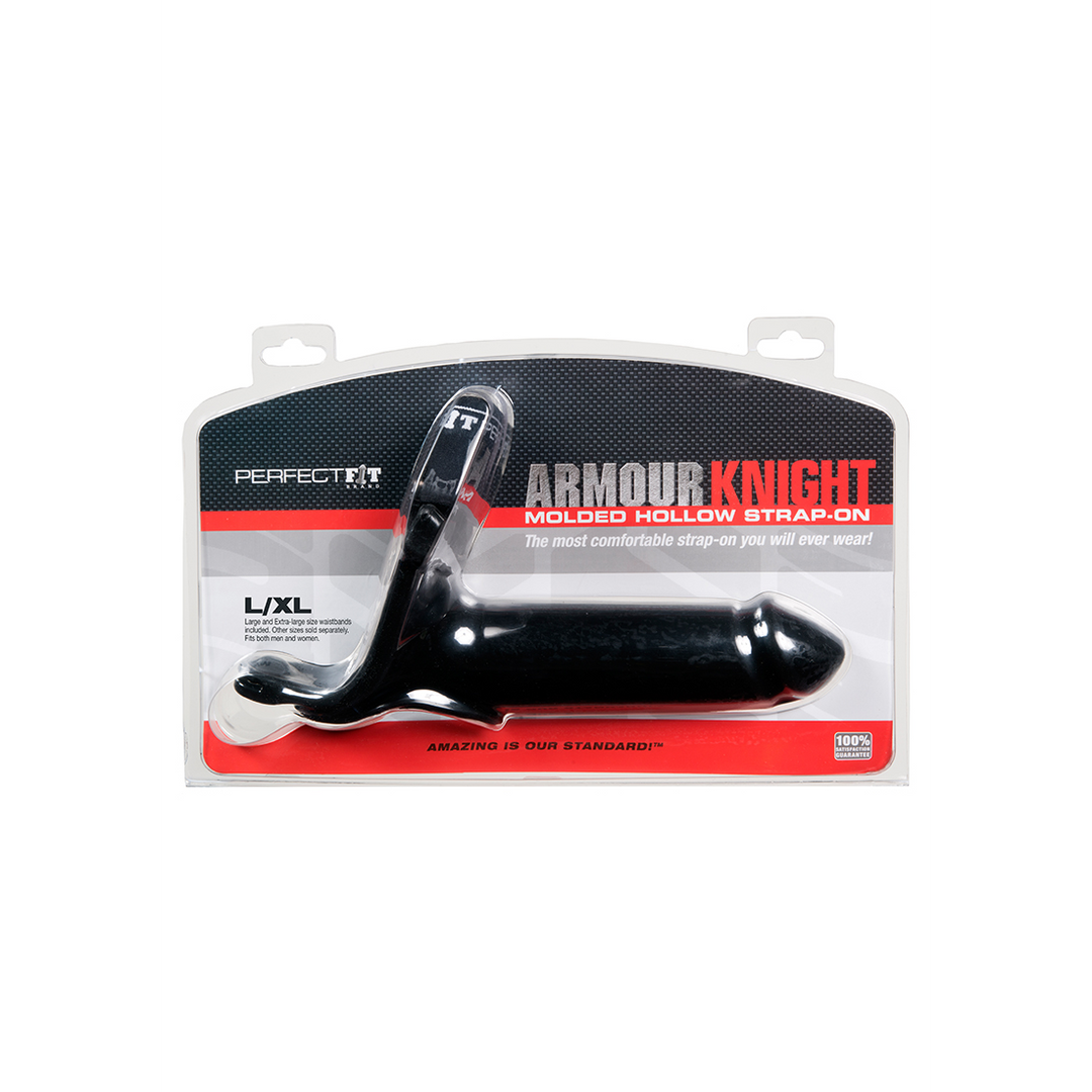 Strap-on Rüstungsritter XL Schwarz L/XL 15 x Ø 4,5 cm