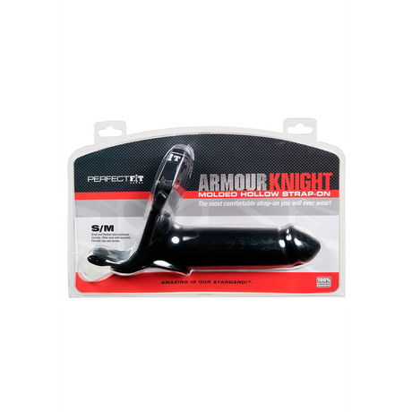 Strap-on Rüstungsritter XL Schwarz S/M 15 x Ø 5 cm