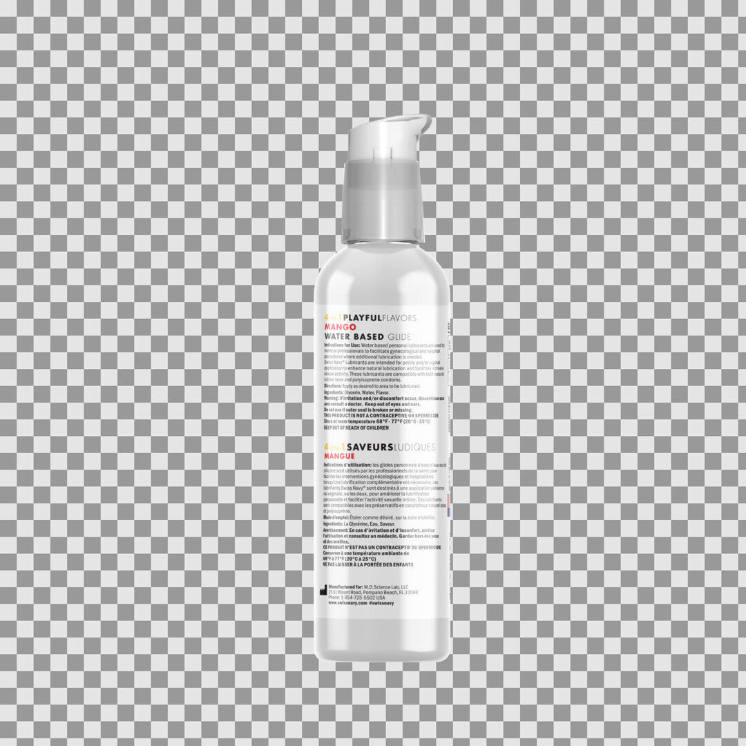Gleitgel Swiss Navy 4 in 1 Mango mit Geschmack 118 ml – Ansicht 3