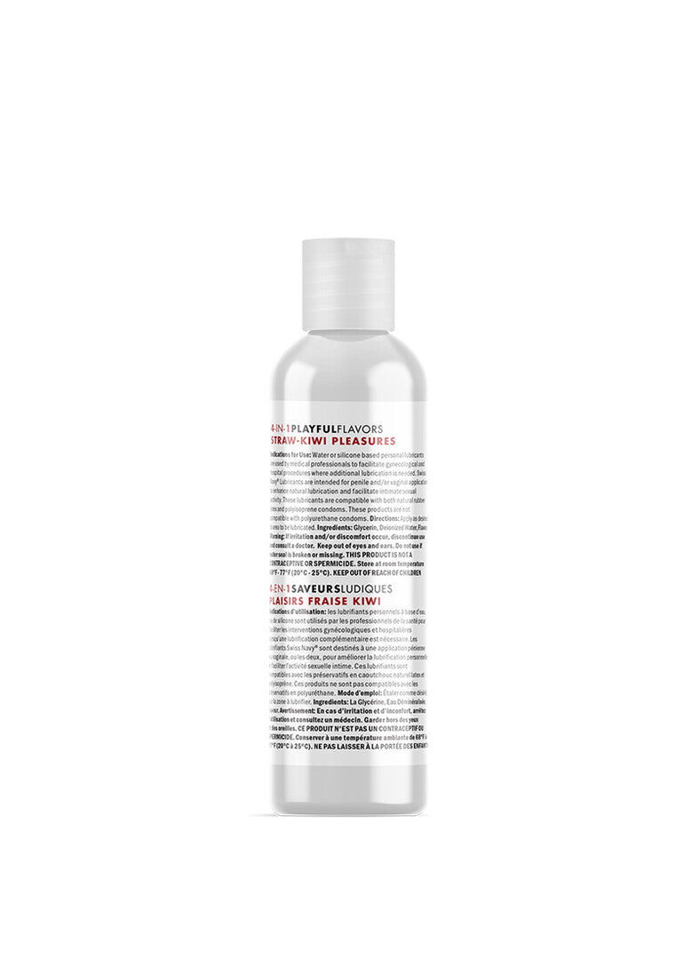 Gleitgel Swiss Navy 4 in 1 Erdbeere-Kiwi mit Geschmack 29,5 ml – Ansicht 3