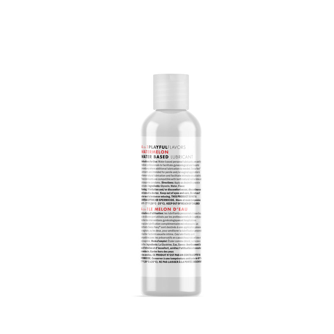 Gleitgel Swiss Navy 4 in 1 Wassermelone mit Geschmack 29,5 ml – Ansicht 2