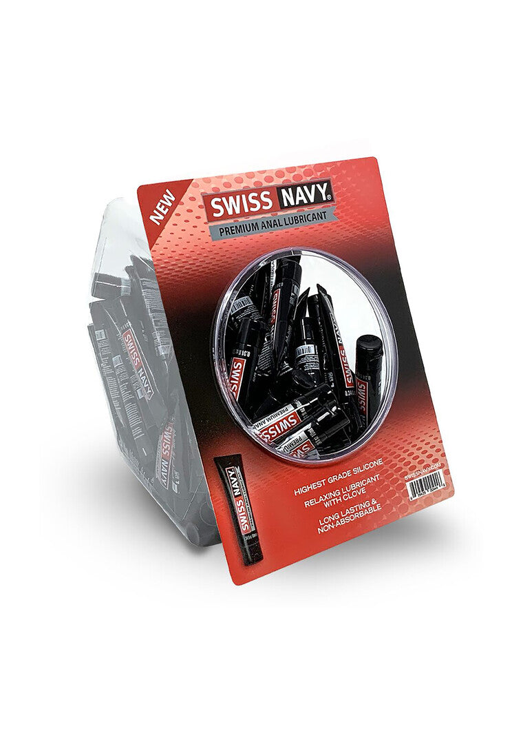 Gleitgel Swiss Navy Anal Premium auf Silikonbasis 50 Sachets je 10 ml