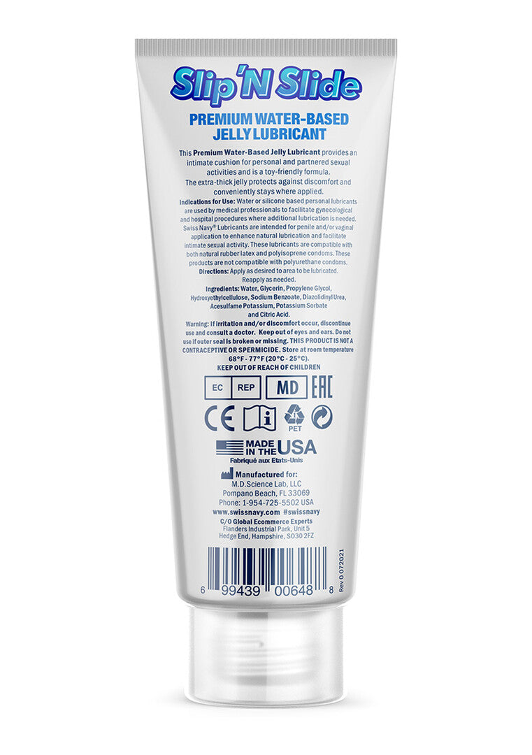 Gleitgel Swiss Navy Slip'N Slide ultradick auf Wasserbasis 59 ml – Ansicht 2