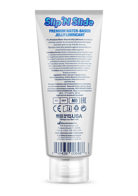 Gleitgel Swiss Navy Slip'N Slide ultradick auf Wasserbasis 59 ml – Ansicht 2