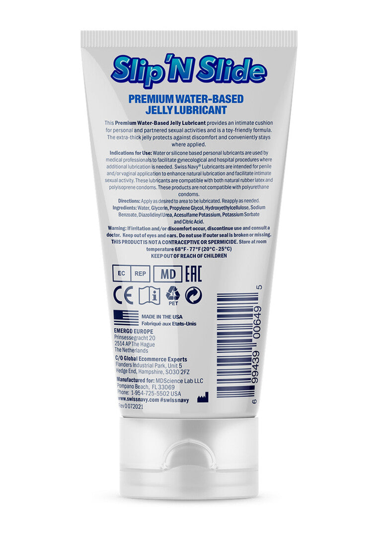 Gleitgel Swiss Navy Slip'N Slide ultradick auf Wasserbasis 148 ml – Ansicht 2