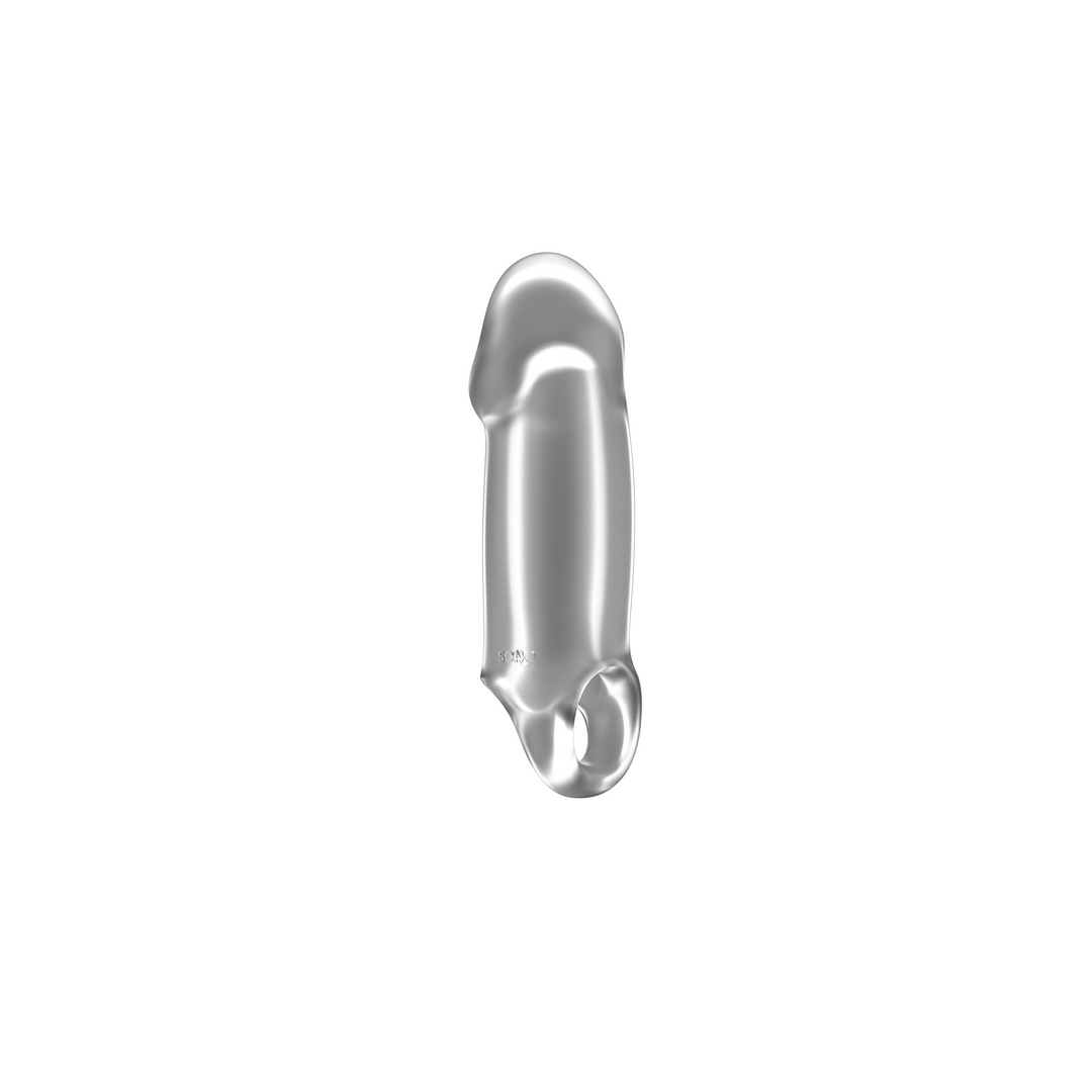 Penishülle Nr. 37 dehnbar dick Durchsichtig 15,2 x Ø 2 cm