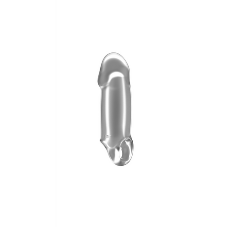 Penishülle Nr. 37 dehnbar dick Durchsichtig 15,2 x Ø 2 cm