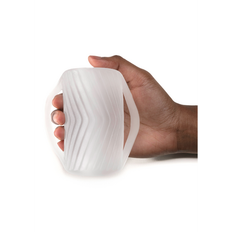 Masturbator mit Griff für Männer Schwarz 15 x Ø 17,2 cm
