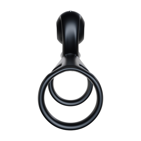 Stimulator Jovi Ring für Paare Schwarz 12 x Ø 3,5 cm