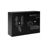 Vibrator Vergnügungsset #4 mit verschiedenen Aufsätzen Schwarz