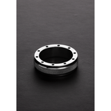 Penisring Cool und Knurl Silber 6,3 cm