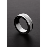 Penisring Cool und Knurl Silber 6,3 cm