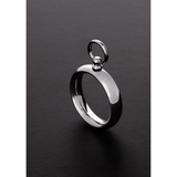 Penisring Donut mit O-Ring Silber 8,4 cm