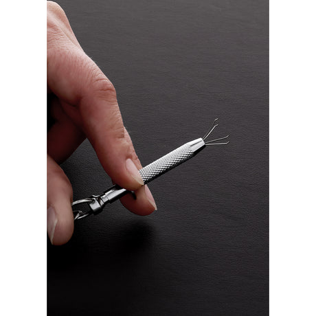 Nippelklemmen Silber 48,5 cm