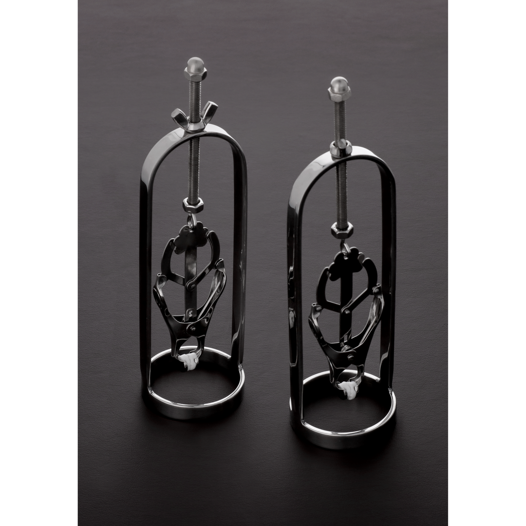 Nippelklemmen Tit Tuggers Clover Silber 16 cm