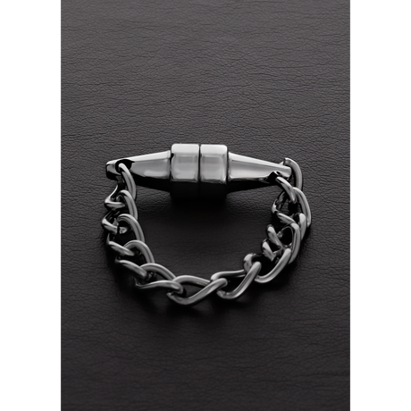 Nippelklemmen Mini magnetisch Silber 13,5 cm