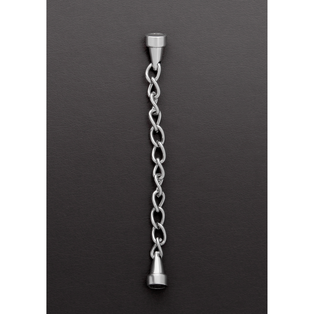 Nippelklemmen Mini magnetisch Silber 13,5 cm