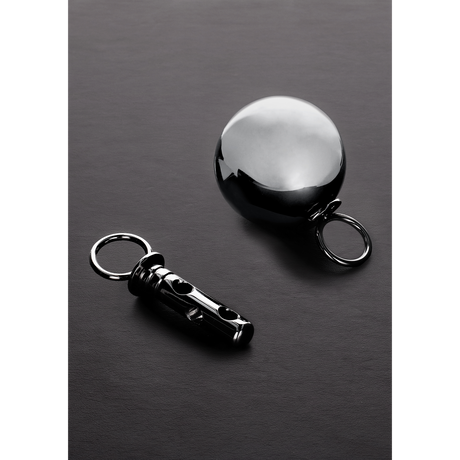 Bondage-Eisschloss Silber 15 x Ø 7 cm