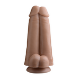 Doppeldildo Hautfarbe 78,7 cm