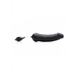 Dildo Toms aufblasbar aus Silikon Schwarz 32,4 cm