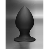 Analplug aus Silikon Schwarz XL