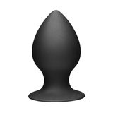 Analplug aus Silikon Schwarz XL