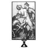 Analkette gewichtet Schwarz