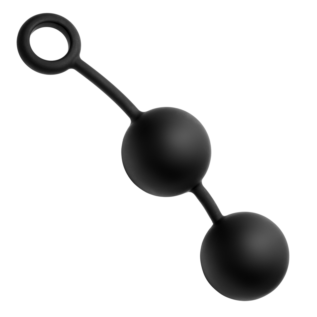 Analkette gewichtet Schwarz
