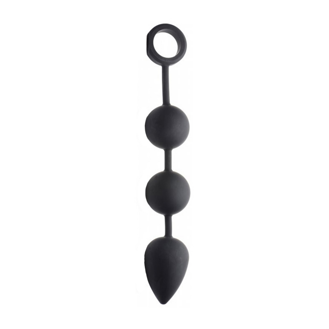 Analkette gewichtet Schwarz 31,8 x Ø 5,7 cm