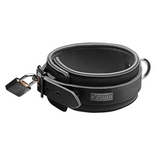 Halsband Neopren mit Schloss Schwarz