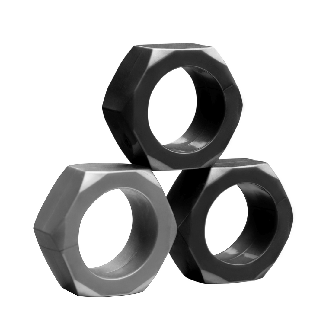 Penisring Cock Nuts Schwarz