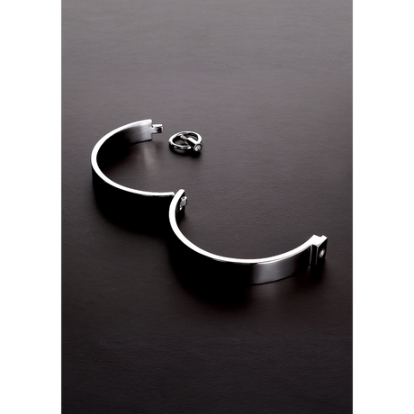 Halsband mit Schmucksteinen Silber 17 x Ø 13,1 cm