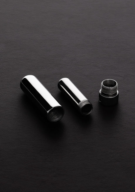 Inhalator Steel aus Edelstahl mit Aufbewahrungsbeutel 6,4 x 1,6 cm – Ansicht 3