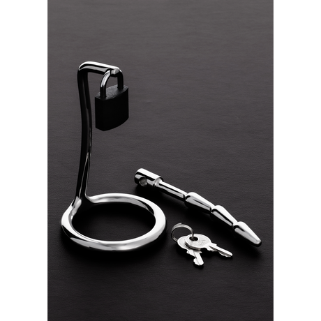 Dildo Humped Cock Trap Silber 6,1 cm