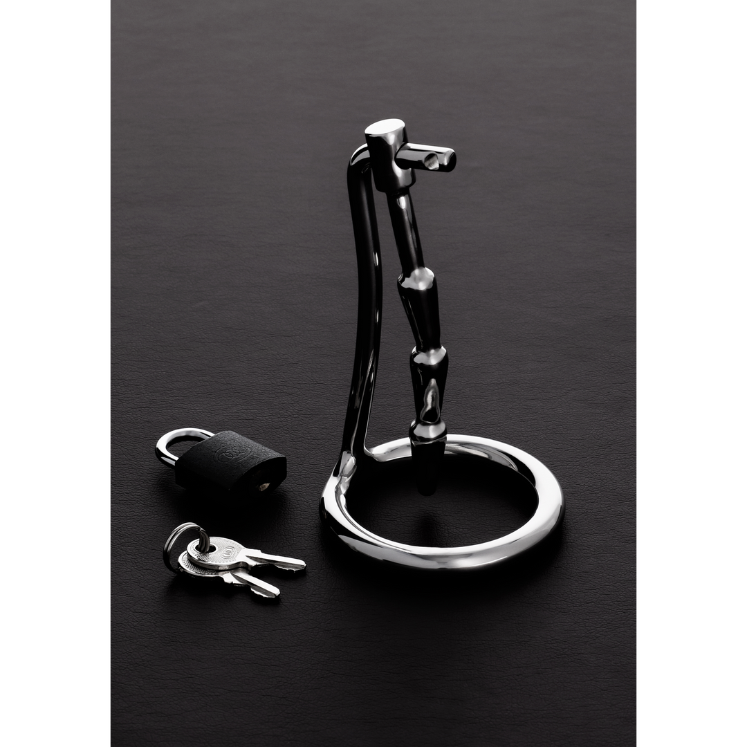 Dildo Humped Cock Trap Silber 6,1 cm