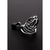 Peniskäfig Brutal Silber 8 cm