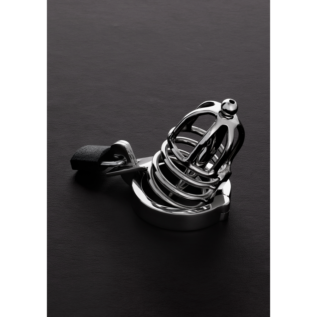 Peniskäfig Attica Silber 8 cm