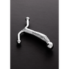 Stimulator P-Punkt geriffelt Silber 16 cm