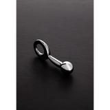 Prostata-Plug Silber 10,3 cm