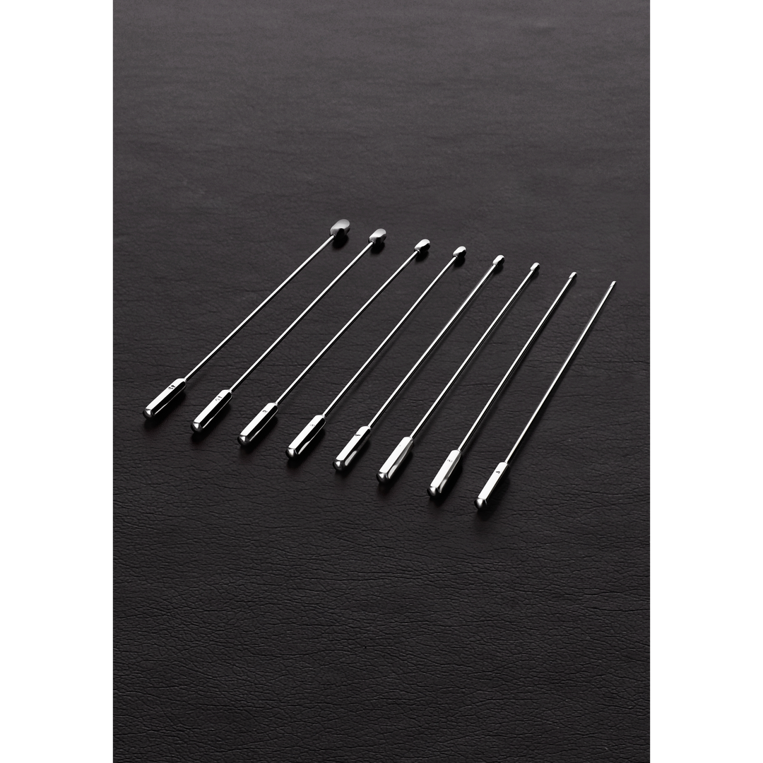 Dilator-Set Rosebud 8-teilig Silber 32,5 cm