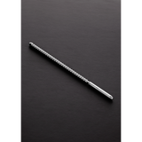 Harnröhrensonde Dipstick geriffelt Silber 17 x Ø 0,4 cm