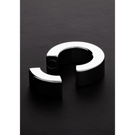 Hodenring Ballstretcher MBS Silber 6 cm