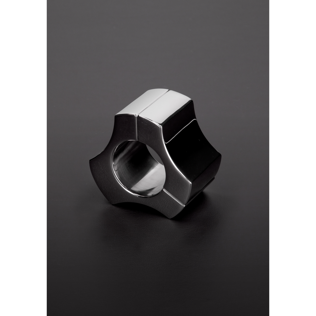 Hodenring Ballstretcher Deluxe magnetisch Silber 7,9 cm